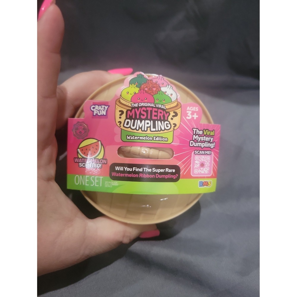 Mystery Dumpling Squishy RMS Watermelon Ribbon Scented Edition SEALED
